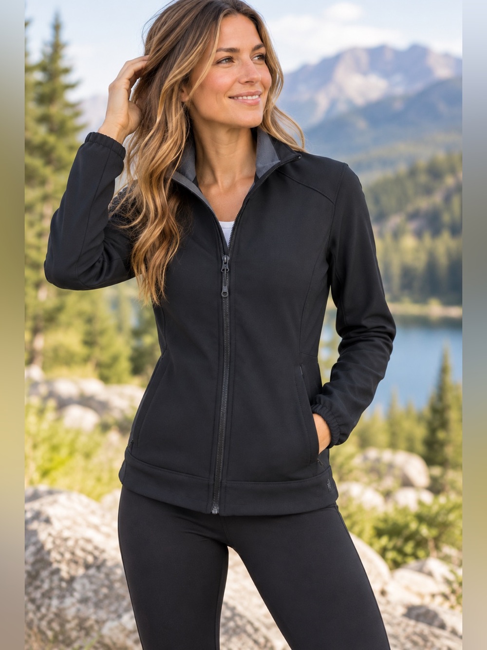 Mountain Hardwear Women’s Softshell Jacket – XS